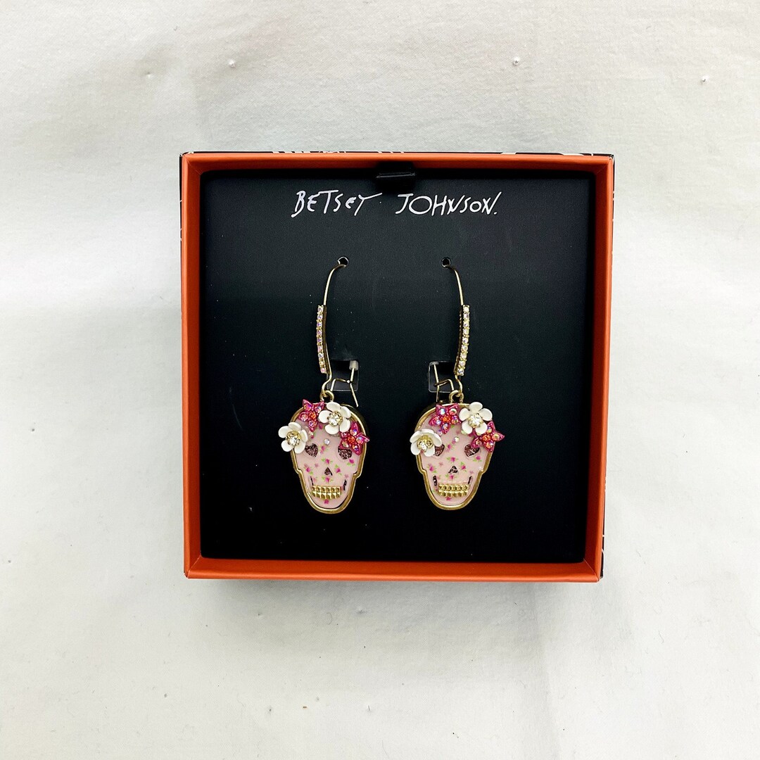 ★Betsey Johnson★ハロウィン新作★FALL YALL★ネックレス GHOULS MULTI NECKLACE ORANGE Women's Halloween-Themed