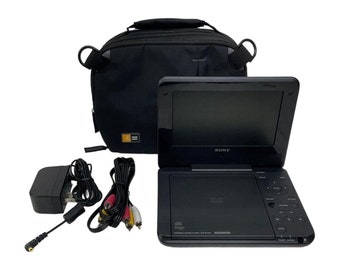 Sony Portable CD/DVD Player 7-inch Screen DVP-FX750 Black with Accessories