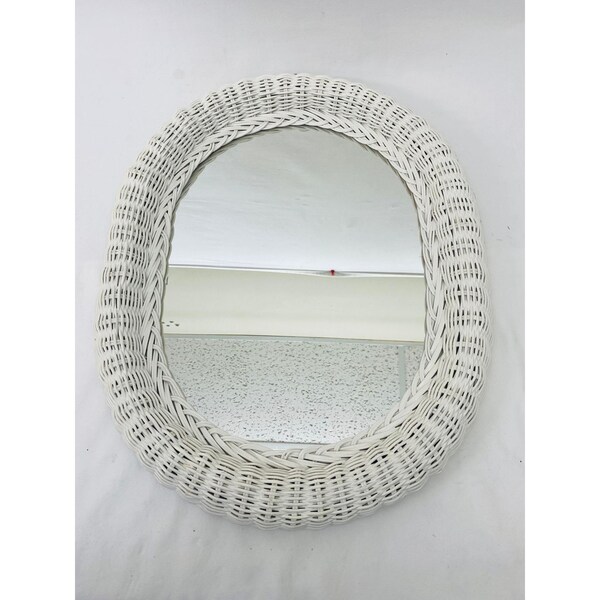 Wicker Mirror Etsy