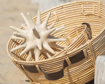 Decoración de erizo de mar del mar.