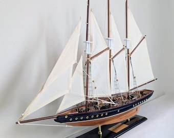 Goleta de vela mayor Atlantic - tres mástiles