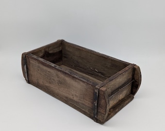 Molde para hornear de ladrillo - Caja de madera decorativa