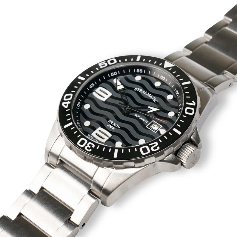 Dänholm Diver Automatik Grau / Schwarz