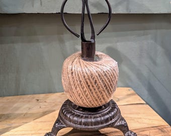 Porta cables de hierro fundido con tijeras