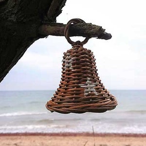 Bell made of basket