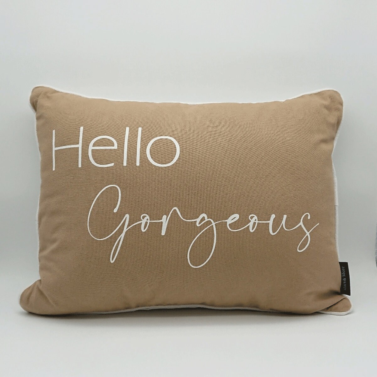 Hello gorgeous throw pillow hotsell