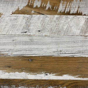 Distressed Creme Barn Siding | Rustic Barn Board | Farmhouse Inspo | Reclaimed Wood
