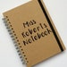 Personalised Notebook | Notepad | Teachers Gift | Travel Journal - Etsy