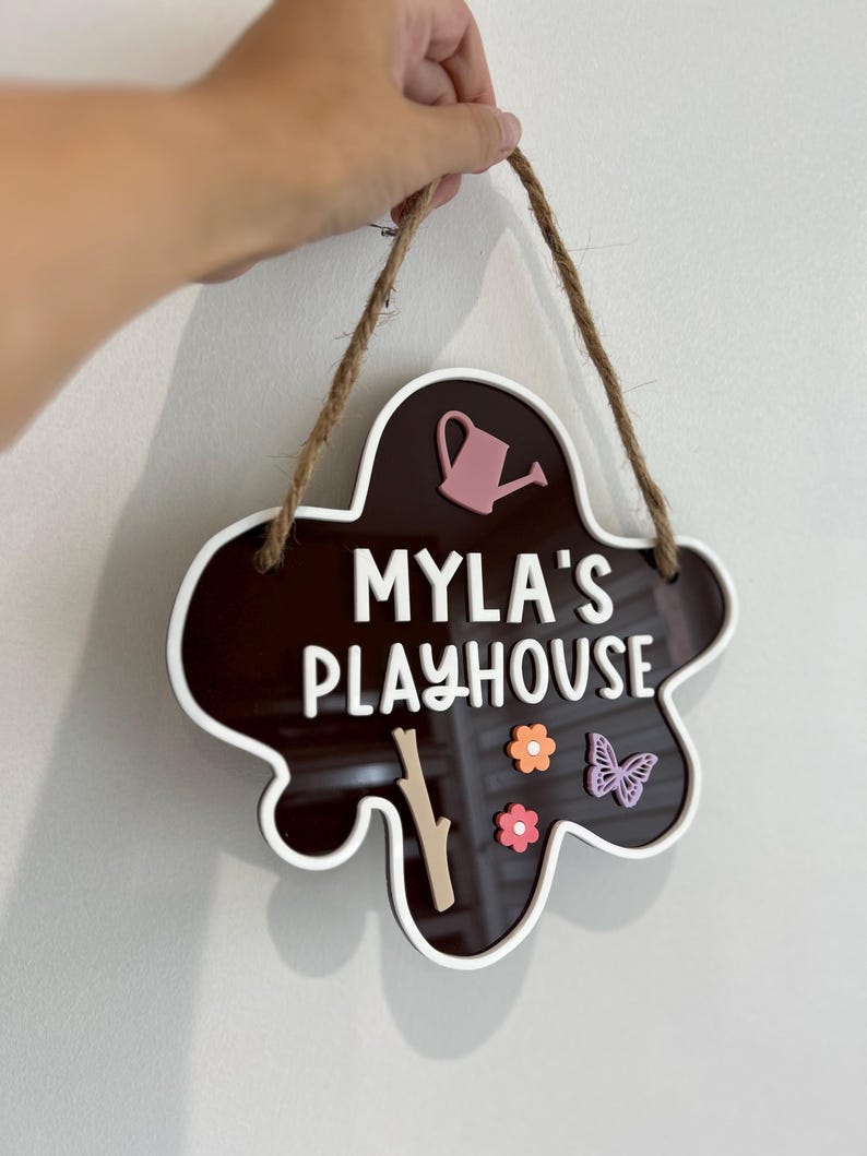 Personalised Mud Kitchen Sign: Outdoor Play Cafe Accessory image 4