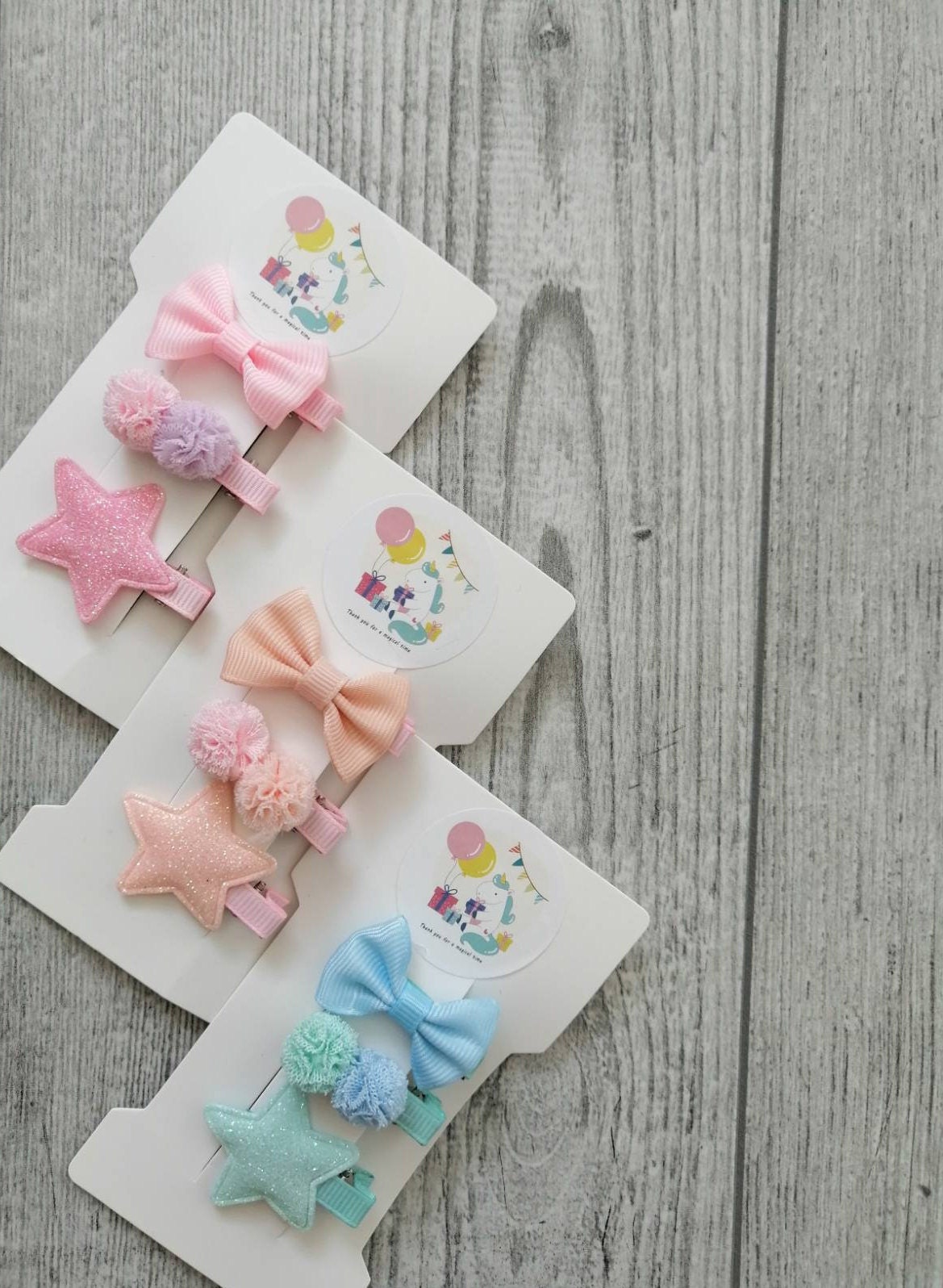 choicbaby 80 pinzas para el pelo de bebé para niñas, 16 diferentes variedad  de colores, lindos accesorios para el pelo del bebé, mini clip de flores