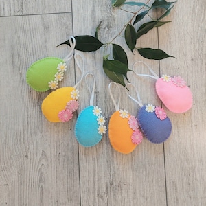 Felt Easter egg ornament Easter decorations Easter ornament
