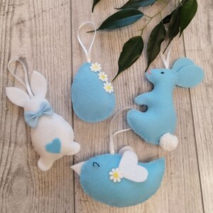 Easter ornaments for tree felt