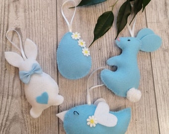 Easter ornaments for tree felt