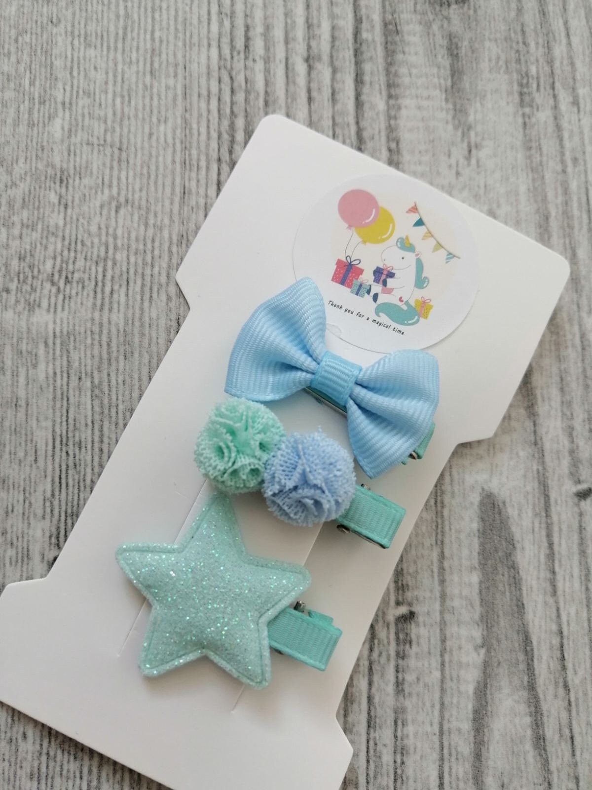 Set of 3 Baby Hair Clips Mini Hair Clips Baby Girl Hair Clips Etsy