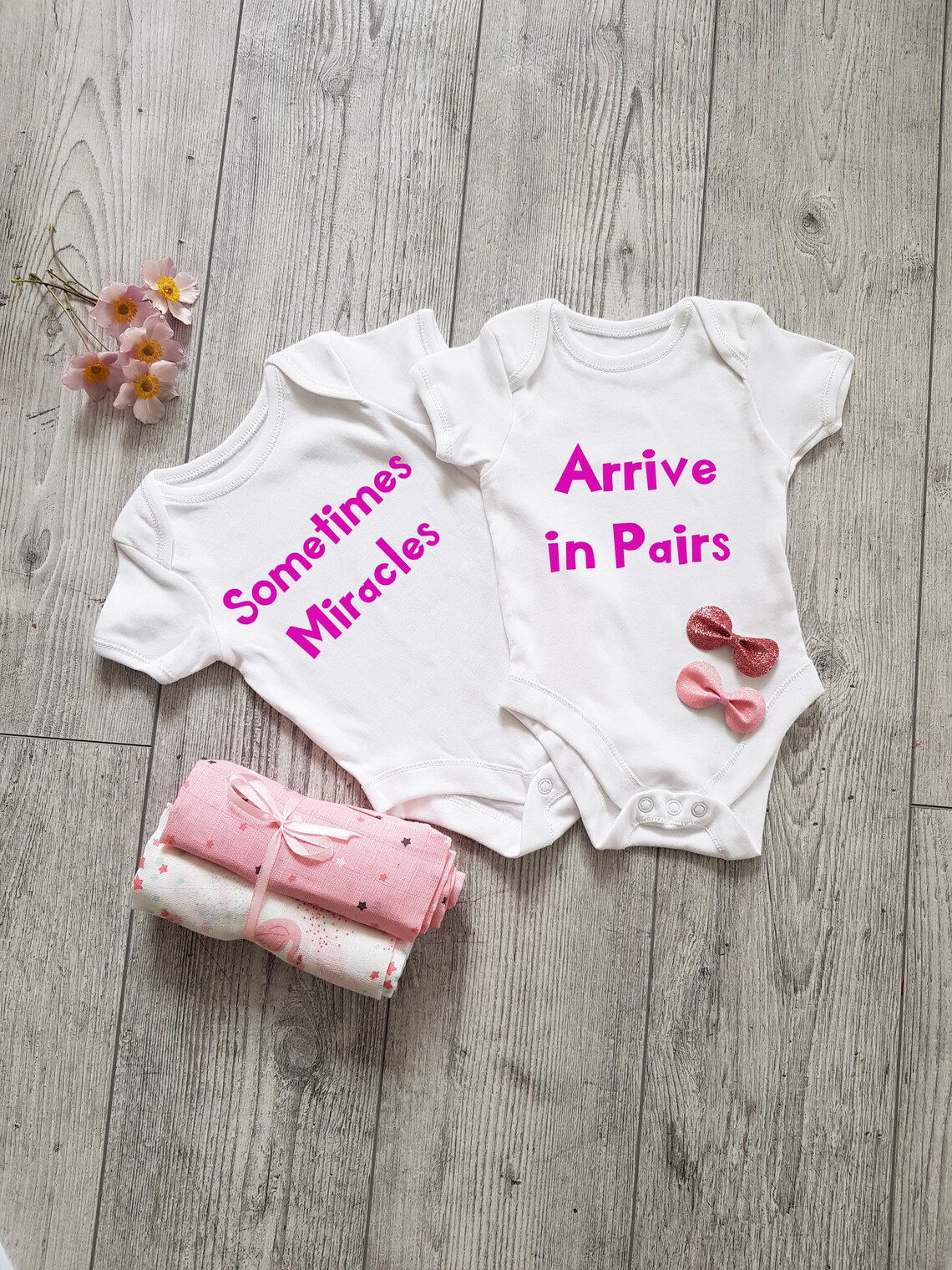 Gift for Twins Twin Baby Gift Set Twins Gift Set New Mom Gift Etsy UK