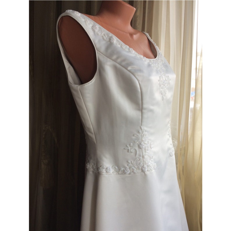 Vintage wedding dress 90s XL