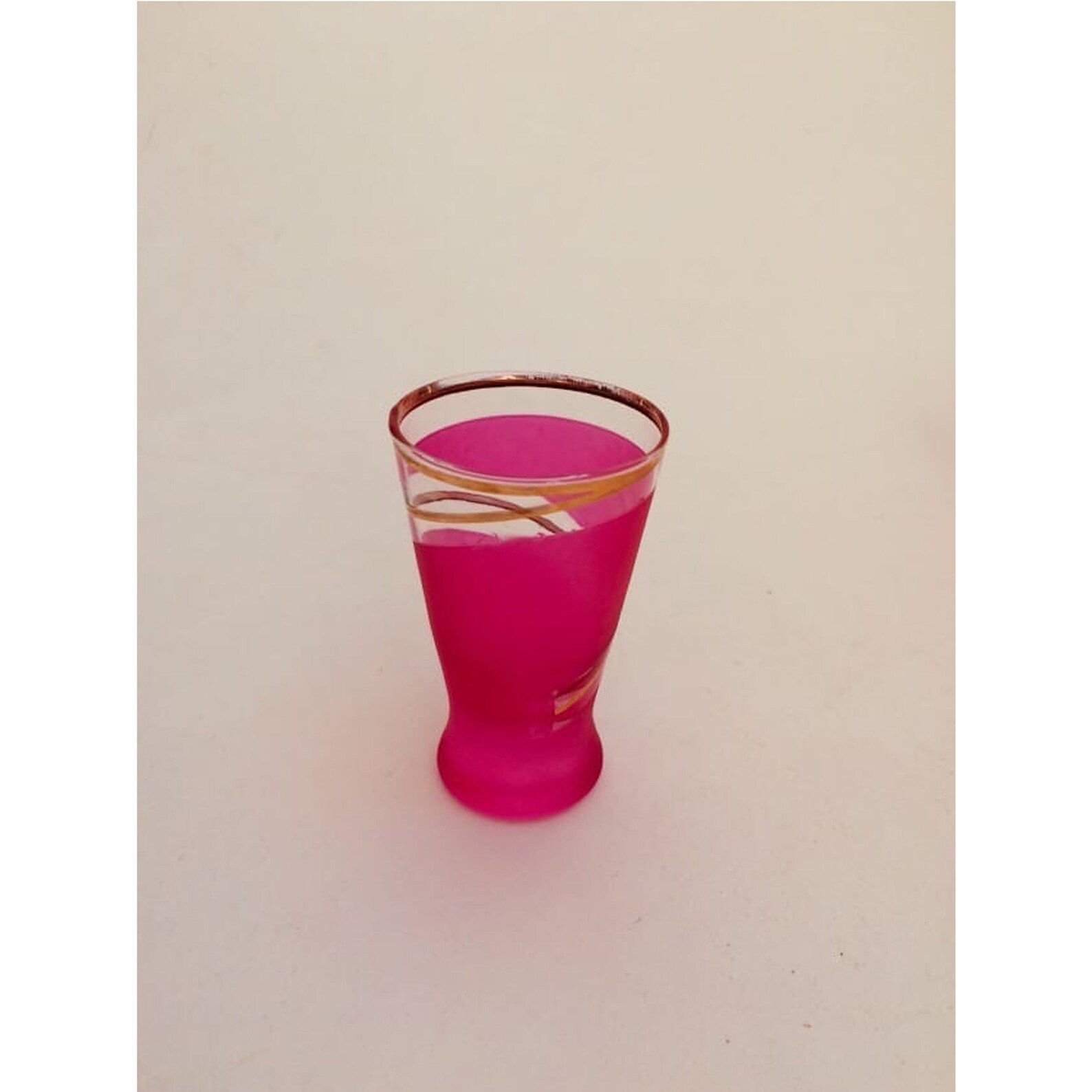 Set of Pink Shot Glasses/vodka Cognac Whiskey Etsy