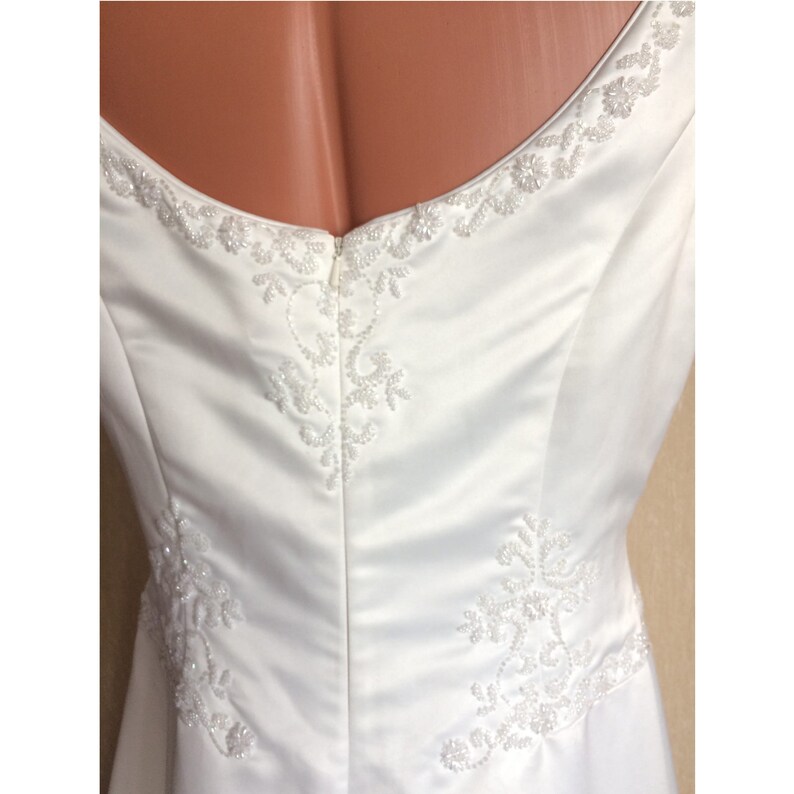Vintage wedding dress 90s XL