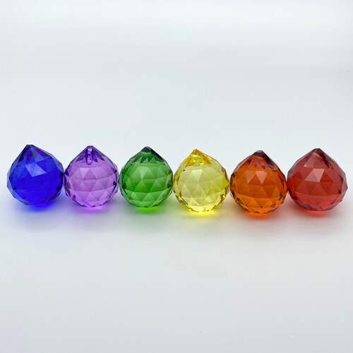 12 20mm Chandelier Crystal Prism Balls Variety Set Etsy