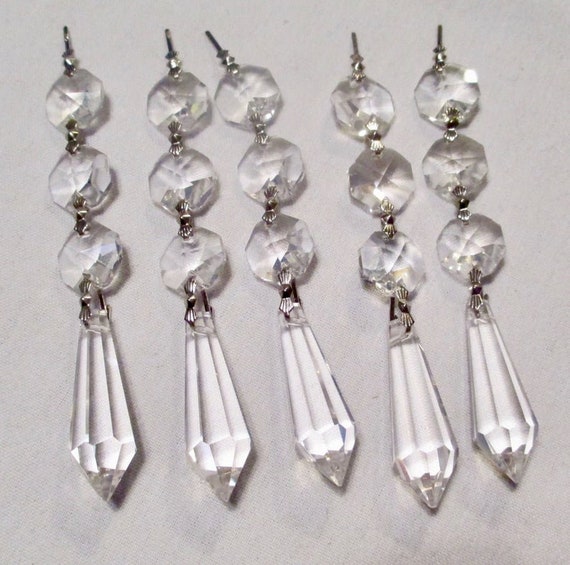 Glass Art Sculpting & Forming 5 Icicle 38mm Asfour FULL LEAD Crystal