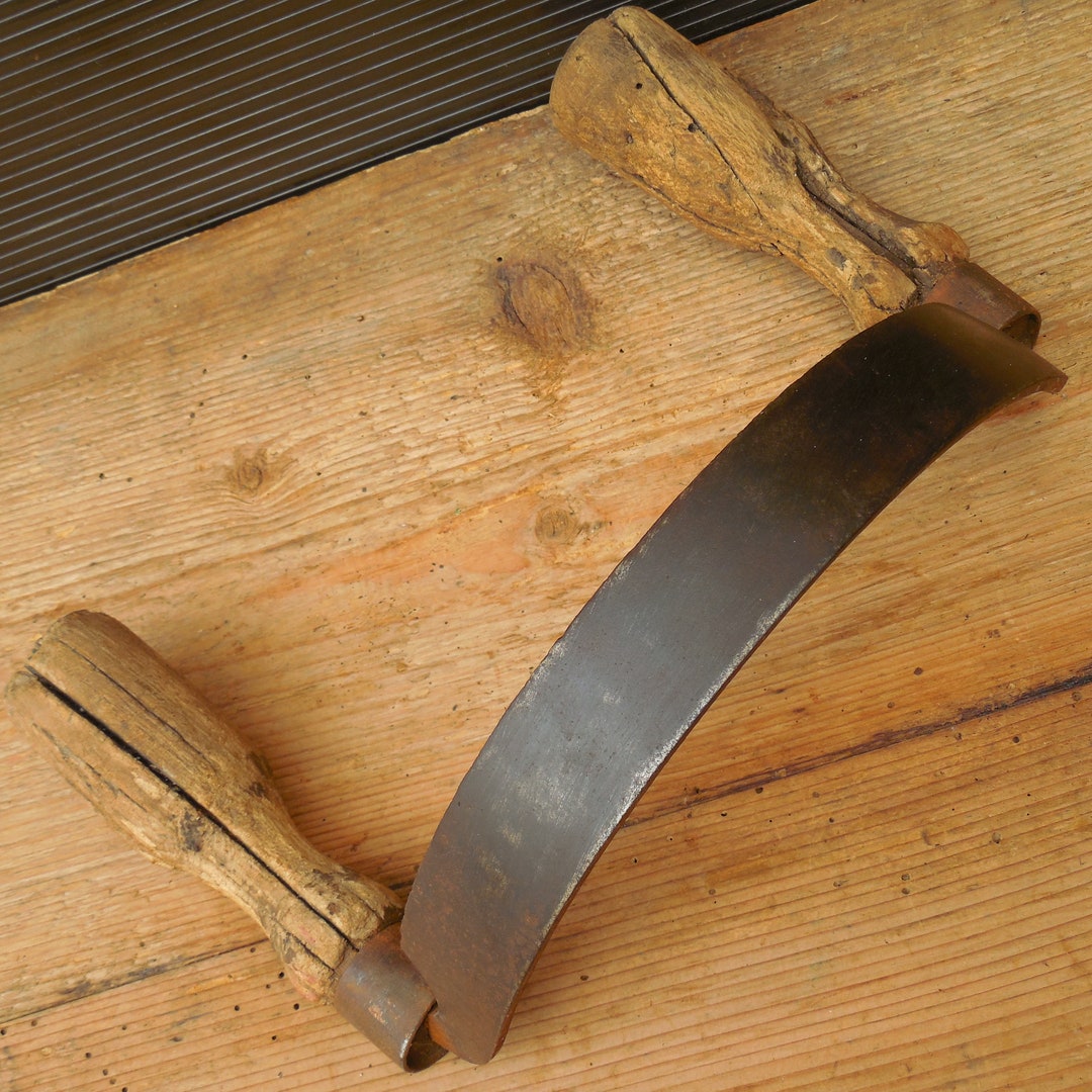 CURVED DRAW KNIFE Etsy