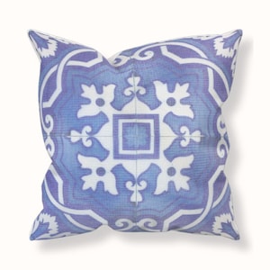 Portuguese Tile Needlepoint Cushion Kit