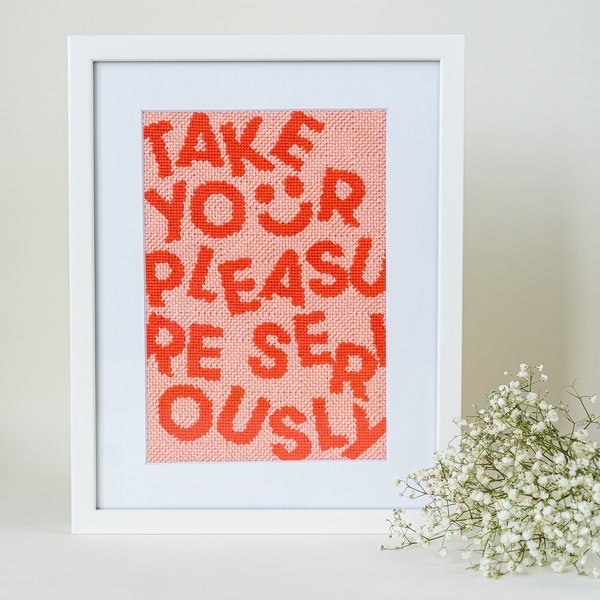 Funny Needlepoint Etsy