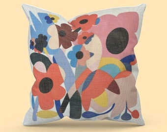 Bloom in Color Needlepoint Cushion Kit