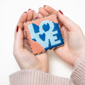 Love Magnet Needlepoint Kit