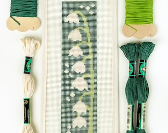 Lily of the Valley Bookmark Needlepoint Kit