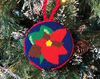 Christmas Star Needlepoint Ornament Kit