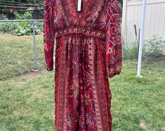 Anthropologie dress | long Boho dress