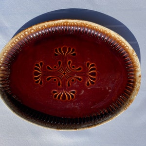 Vintage McCoy serving tray Kelly Kale made in USA