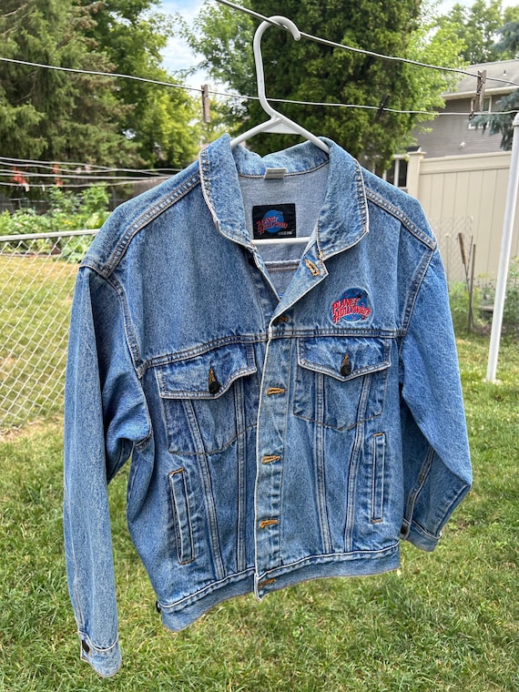 Vintage 1990s Planet Hollywood Jean jacket