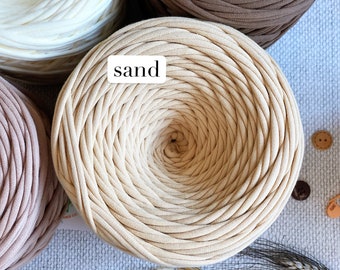 home decor Necklaces Bracelets bluegrey t-shirt yarn cotton cord T-Shirt yarn zpagetti yarn
