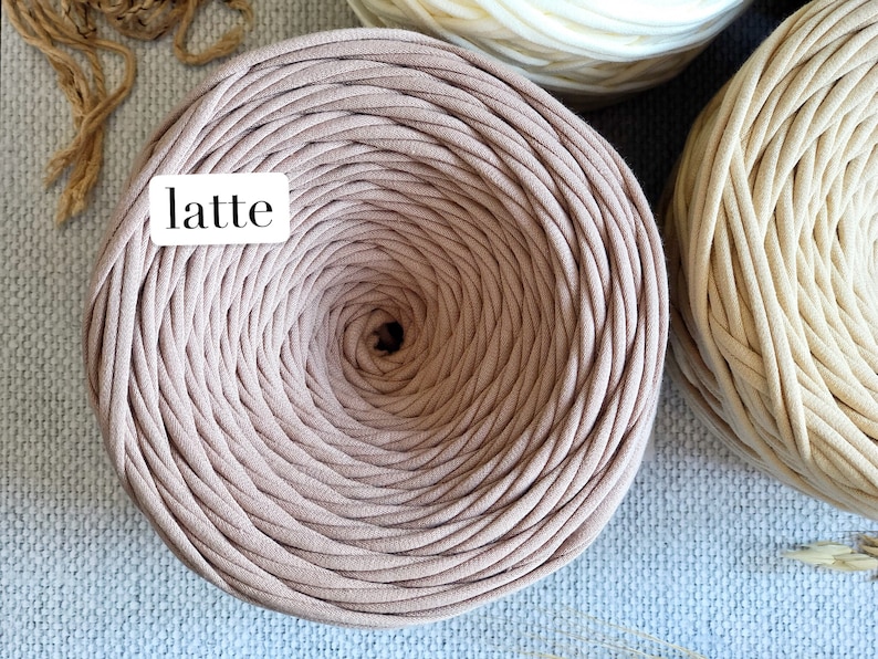 Tshirt Yarn, Rug Yarn Home Decor, Knitting Fabric Tshirt Yarn, 100