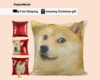 Doge Pillow Etsy