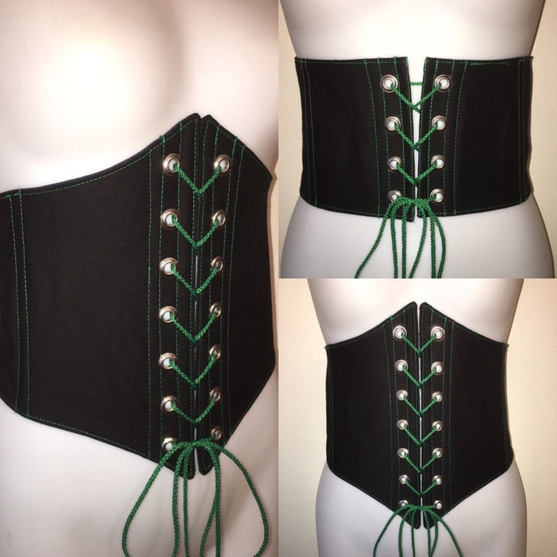 Waist Cincher Belt Adjustable Front and Back Tie 519 New Etsy