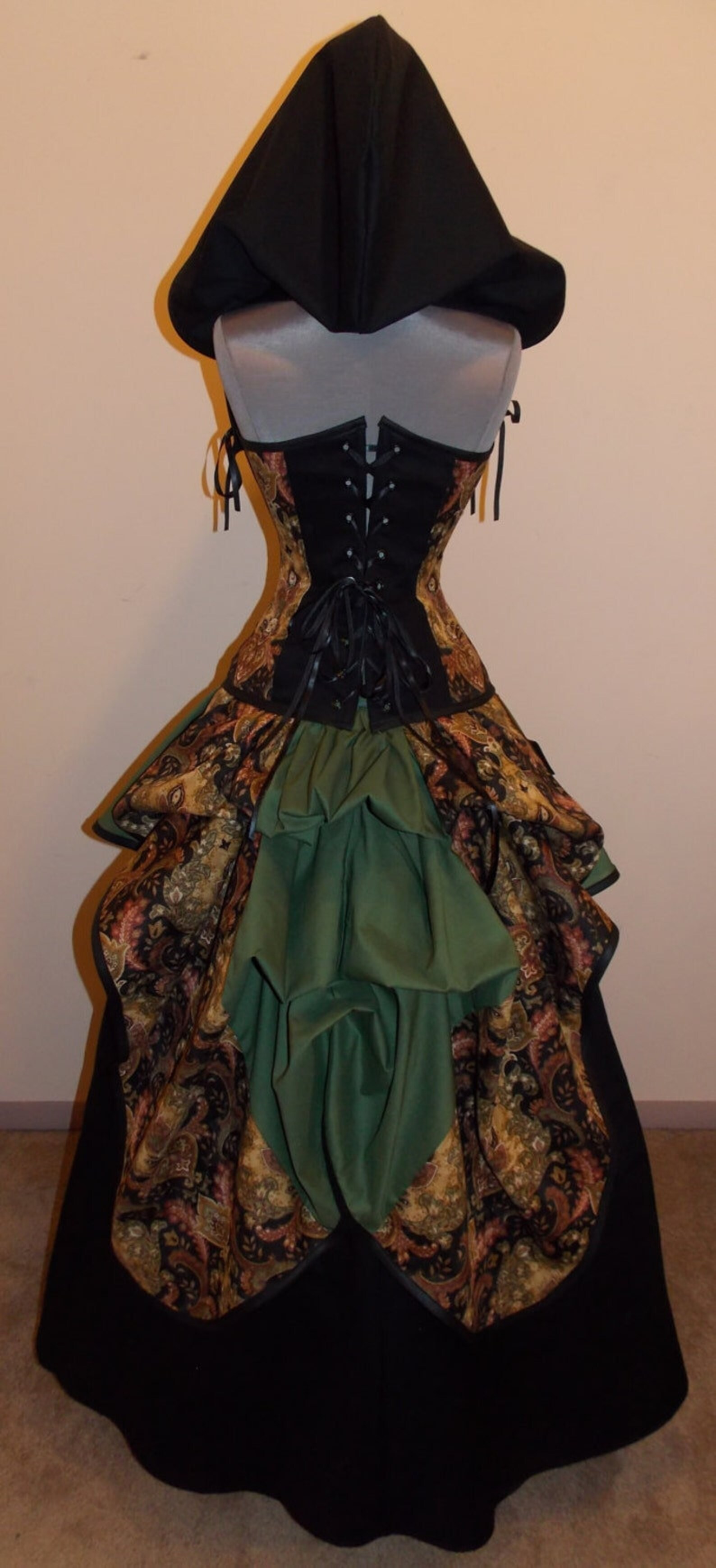 PDF 1X Scandalous Traveler Back Tie Corset With Hood, Bustle, Mini ...