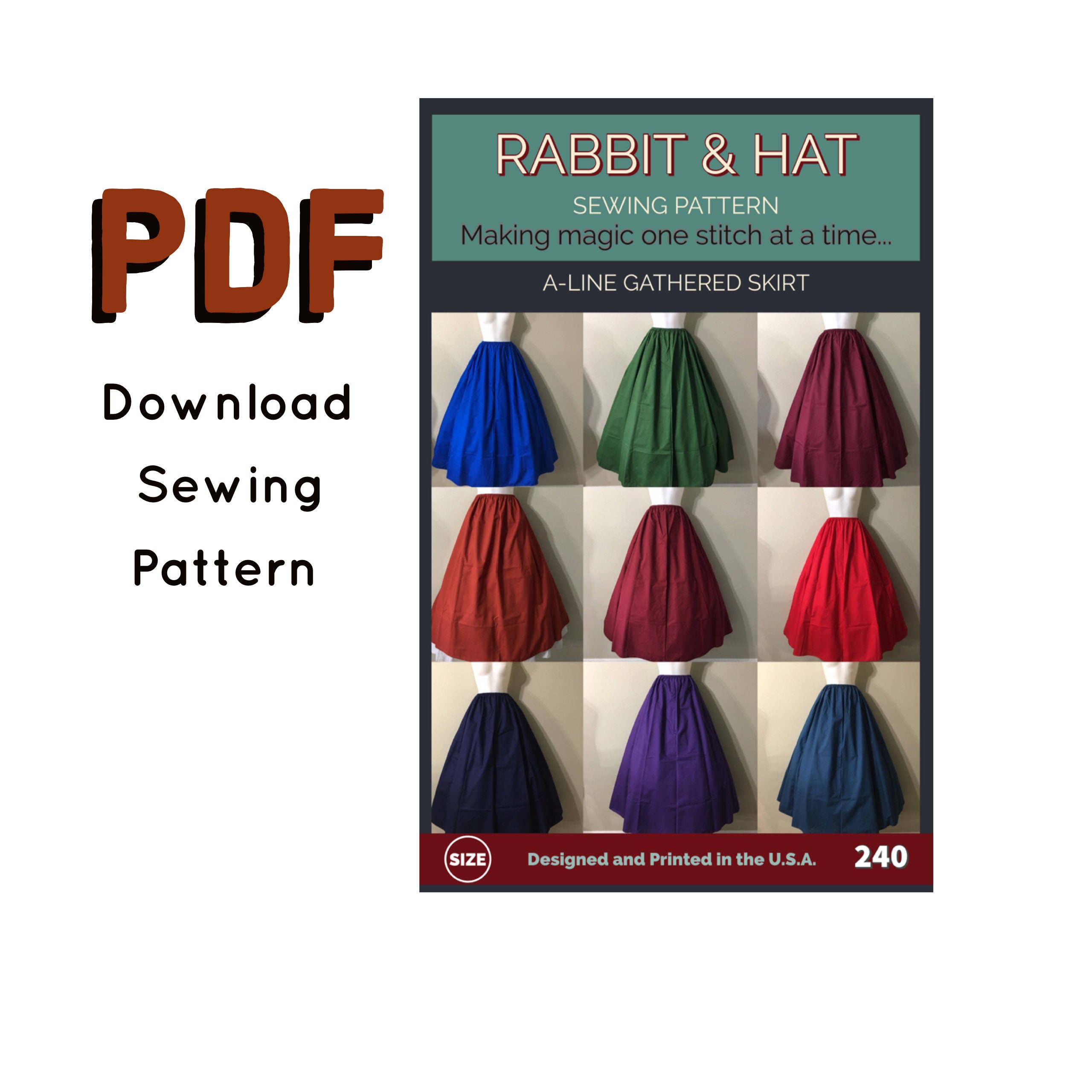 DIY 5-Panel Hiking Cap with Neck Cover (PDF PRINTABLE PATTERN) (STEP BY  STEP SEWING PROJECT) 