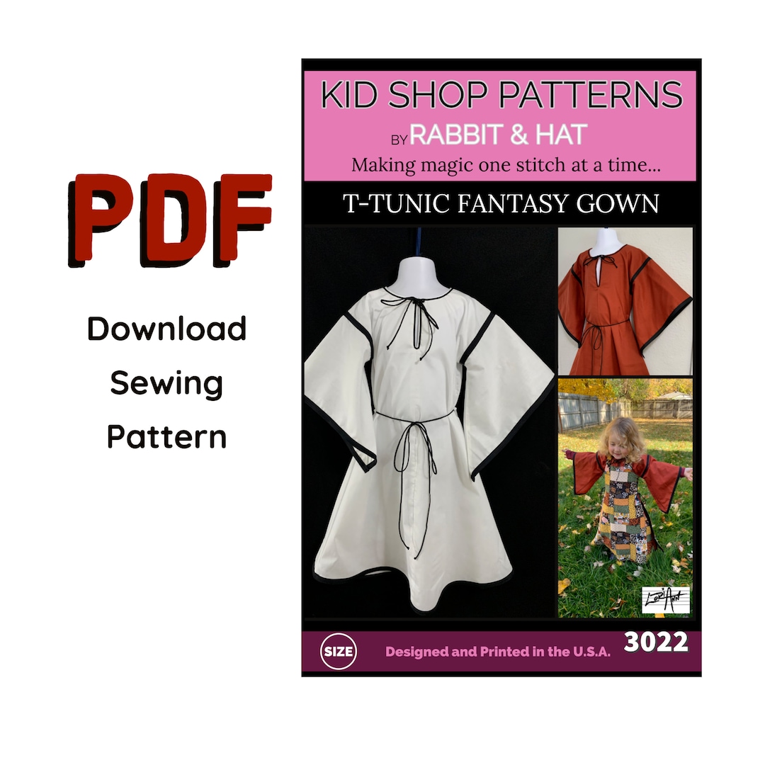 PDF Size MEDIUM Drawstring Neck Puff Mid and Long Sleeve