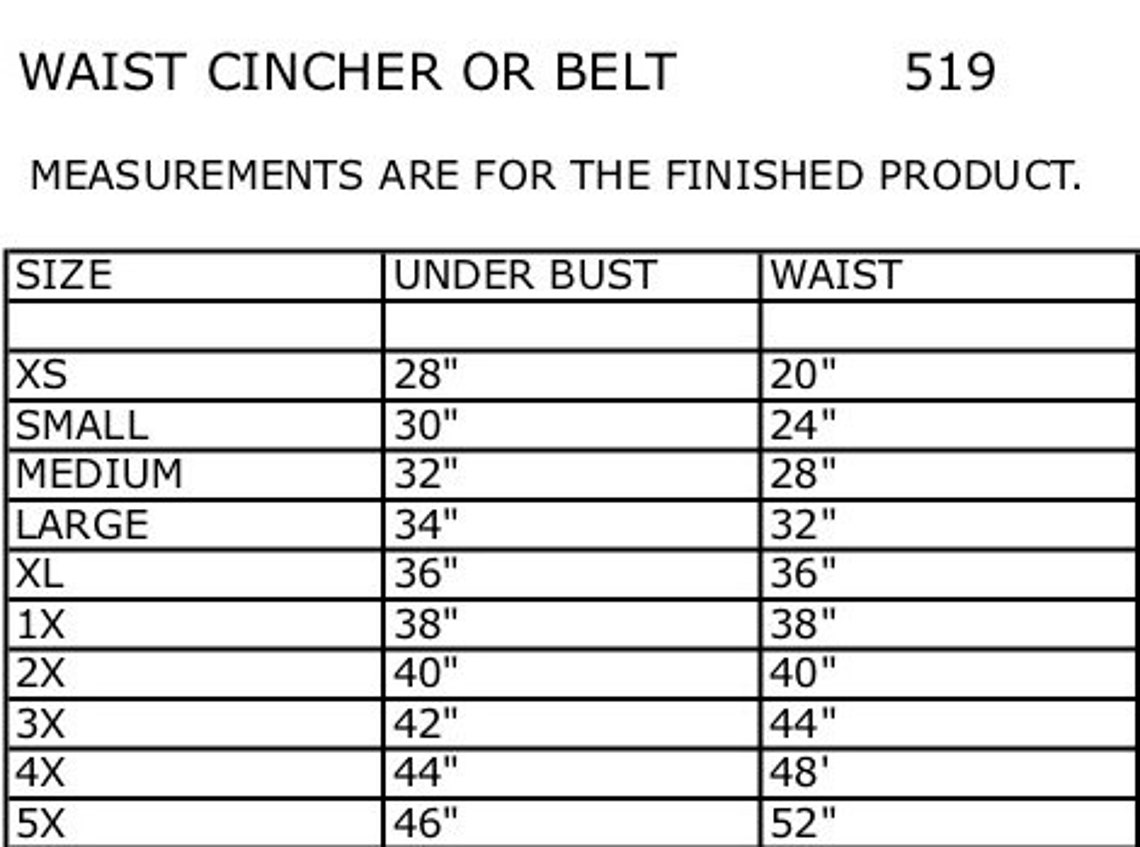 Waist Cincher Belt Adjustable Front and Back Tie 519 New | Etsy