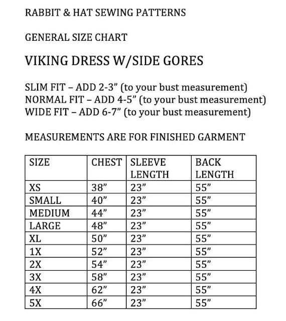 PDF Size MEDIUM Viking Tunic Gown Medieval Renaissance Garb Dress