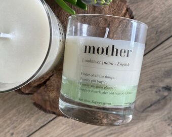 soy candle WORDS collection - mother