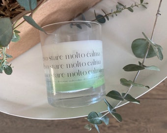 soy candle collection WORDS - I have to stay very calm...