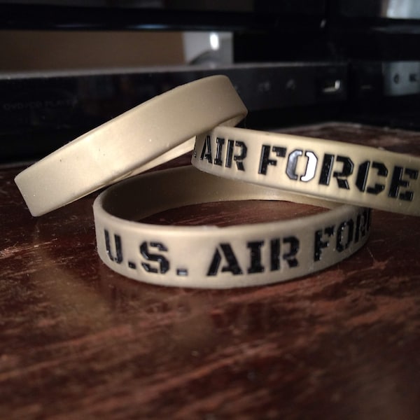United States Air Force Silicone Bracelet