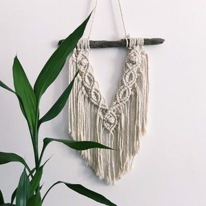 Petit macramé mural / Small macrame wall hanging