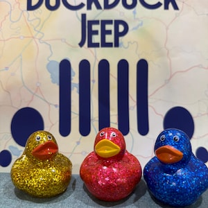 Rubber Duck, Rubber Ducks, Jeep Ducks, Cruise Ducks, Bath Toy, Keepsake, Different Varieties, Cute, Fun, Must Have, Silly, Friend, SET OF 3