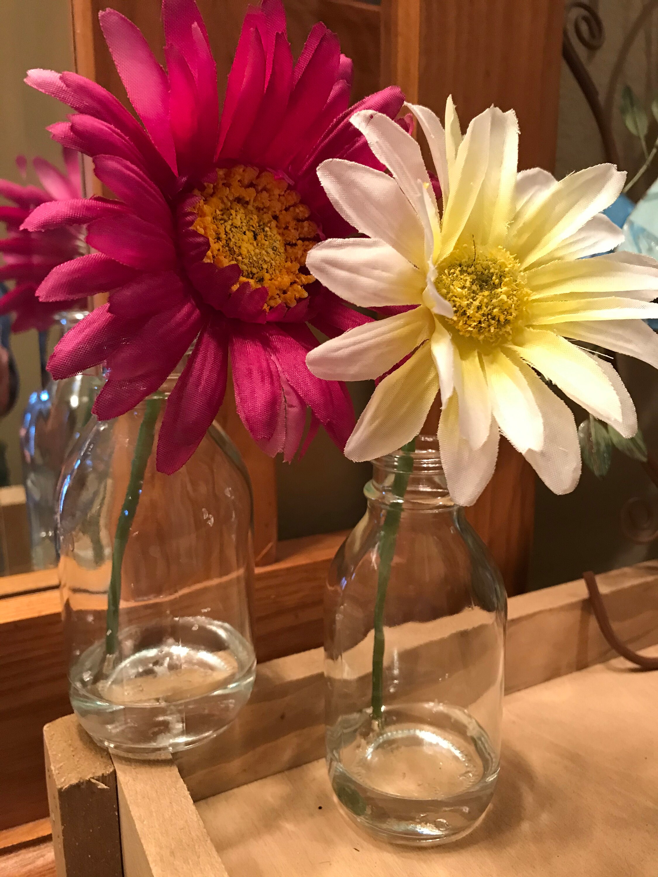 Primavera Crecer Flor Vases OOAK Diferente Up-Cycled | Etsy