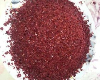 jordan Organic SUMAC 450gm spice (Rhus Coriaria) wholes / dried seeds سماق بلدي